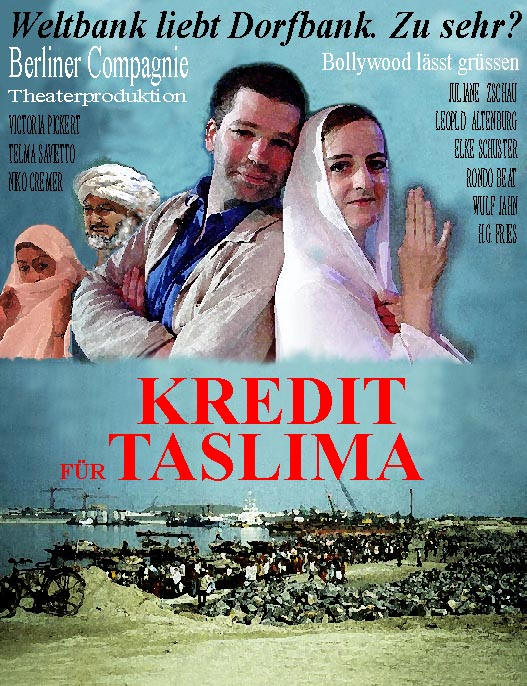 Kredit für Taslima - Plakat
